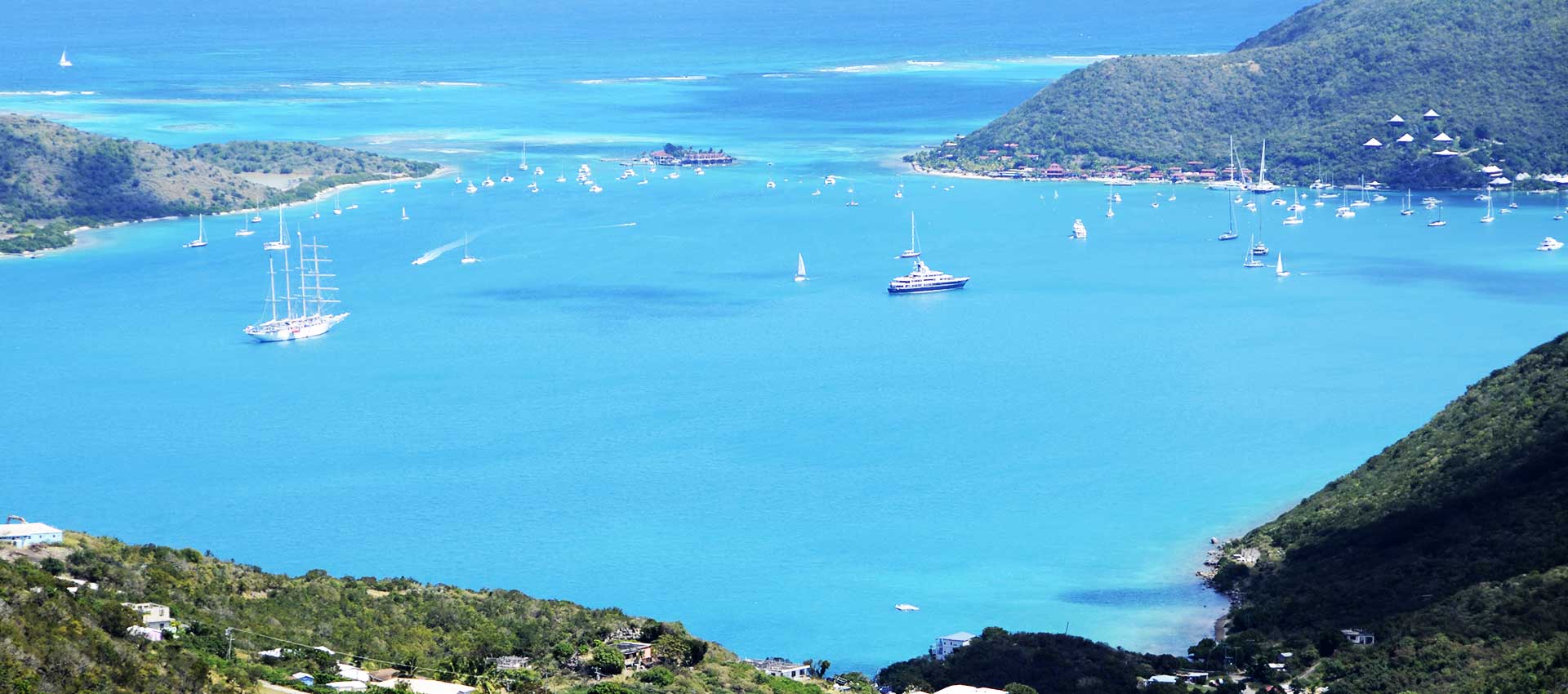 Sailing ship cruise: Virgin Islands and Guadeloupe, Caribbean