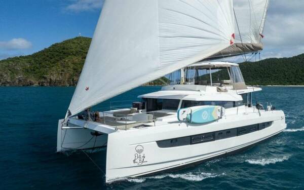 OUT OF THE BLUE Luxury catamaran