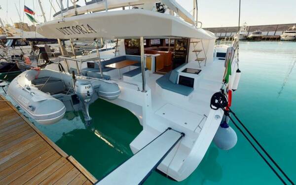 Vittoria Luxury catamaran
