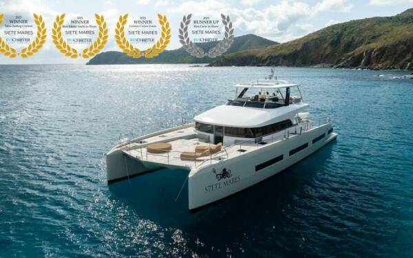 SIETE MARES Luxury catamaran