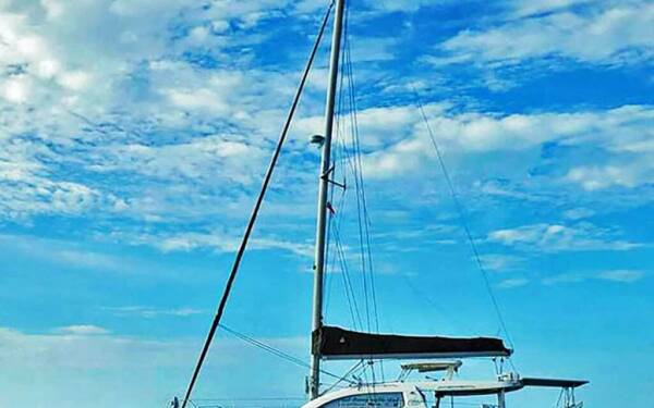 THE SPACE BETWEEN Luxury catamaran