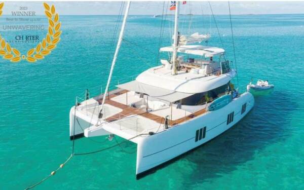 UNWAVERING Luxury catamaran