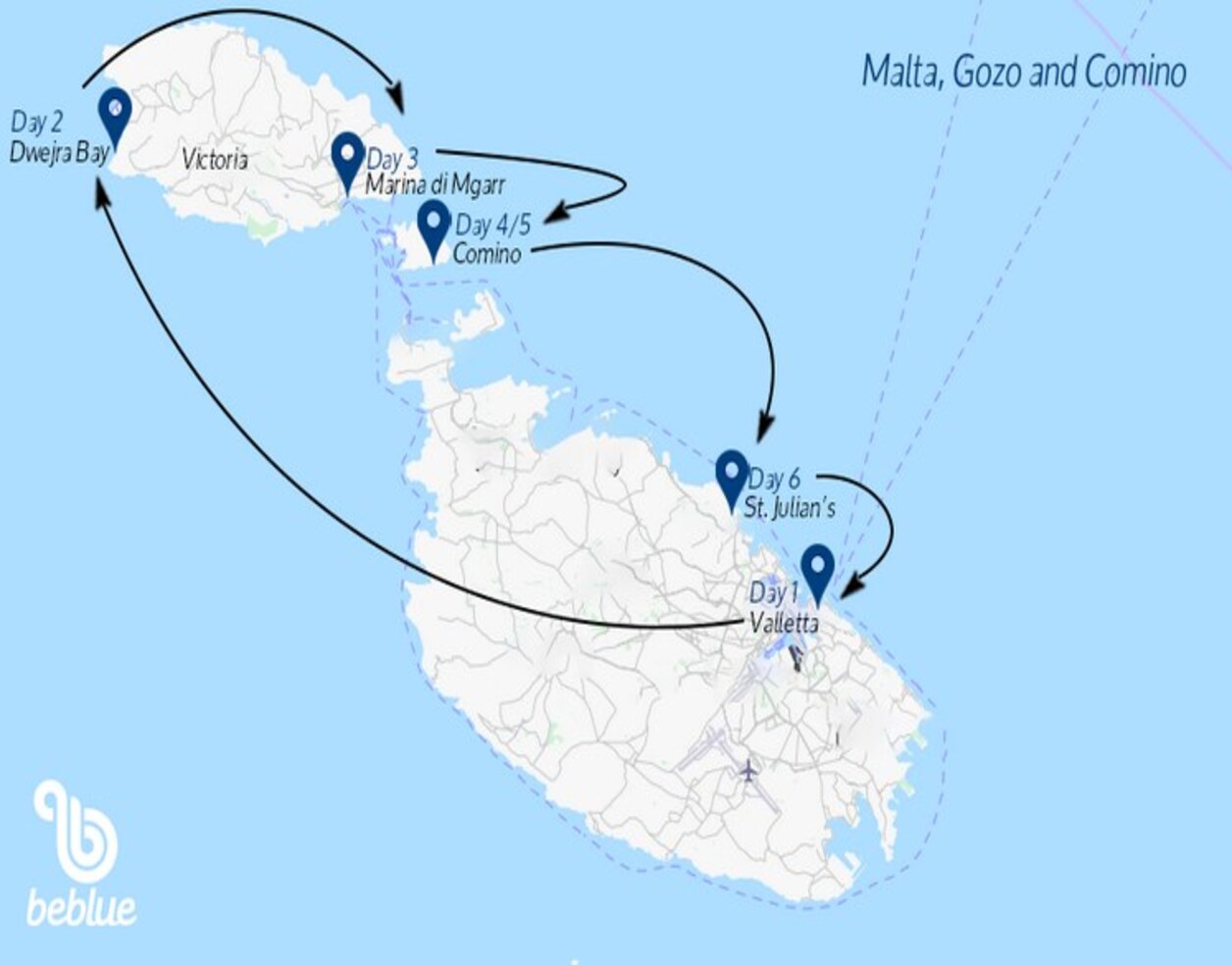Malta, Gozo and Comino - ID 134
