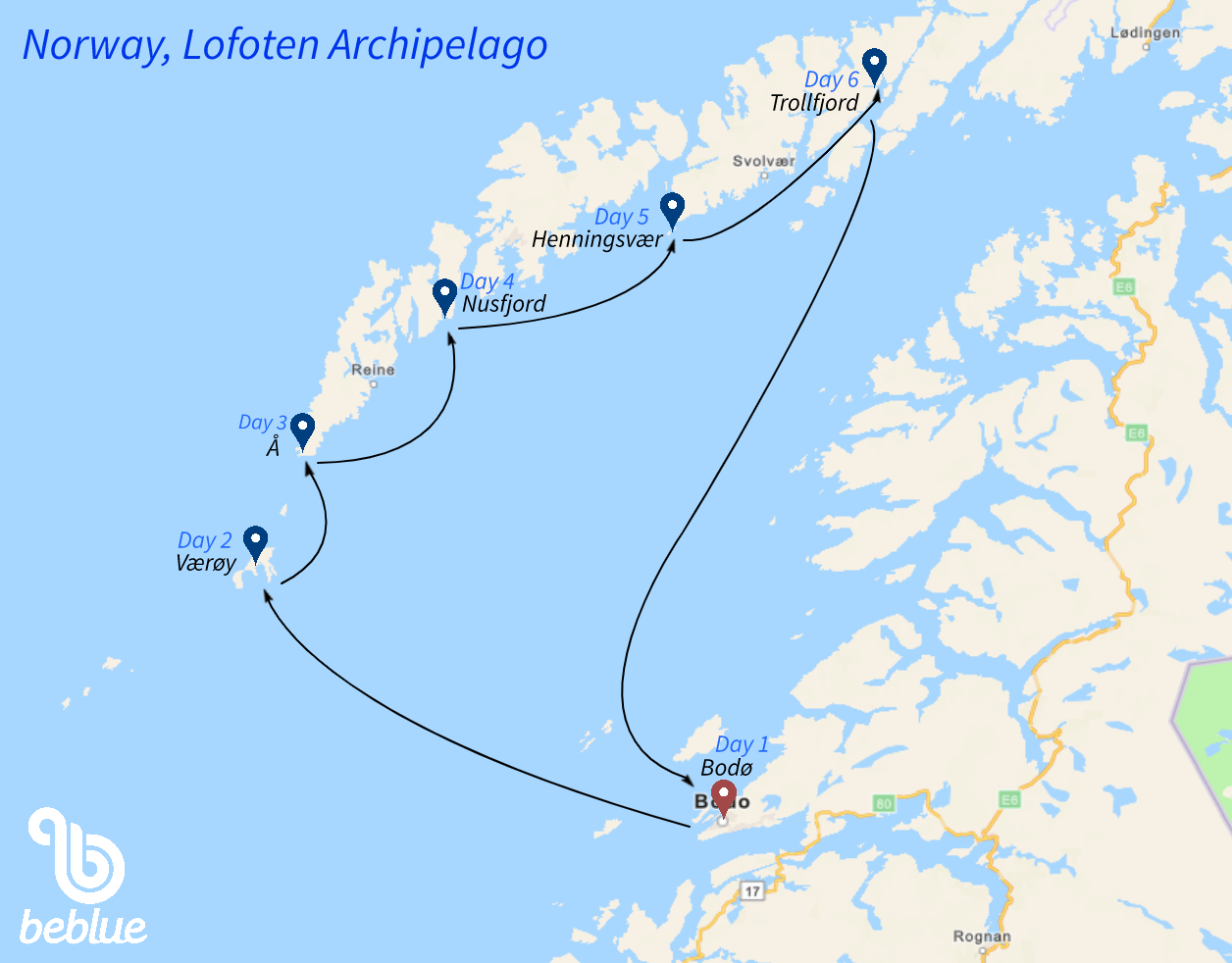 Norvegia: Arcipelago delle Lofoten - ID 243