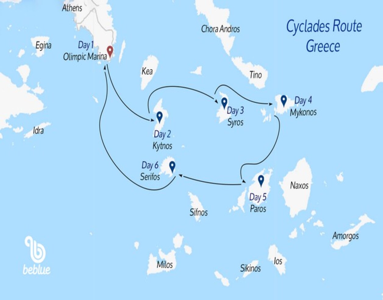 X-Yachts cruise: Isole Cicladi, Grecia - ID 292