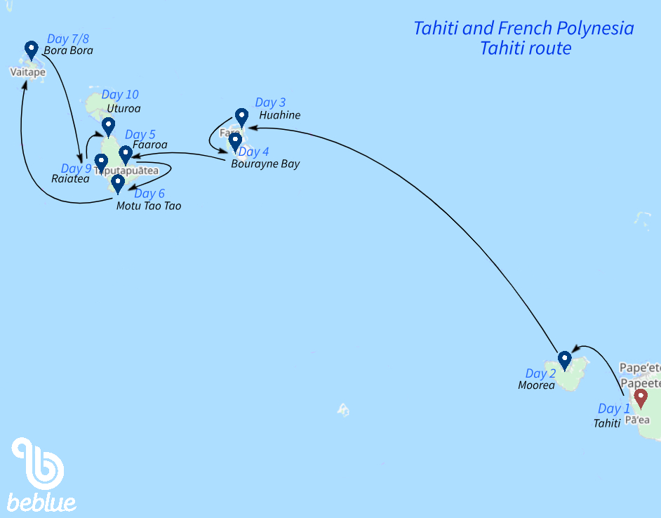 Tahiti - Raiatea: Polinesia 11 giorni - ID 296