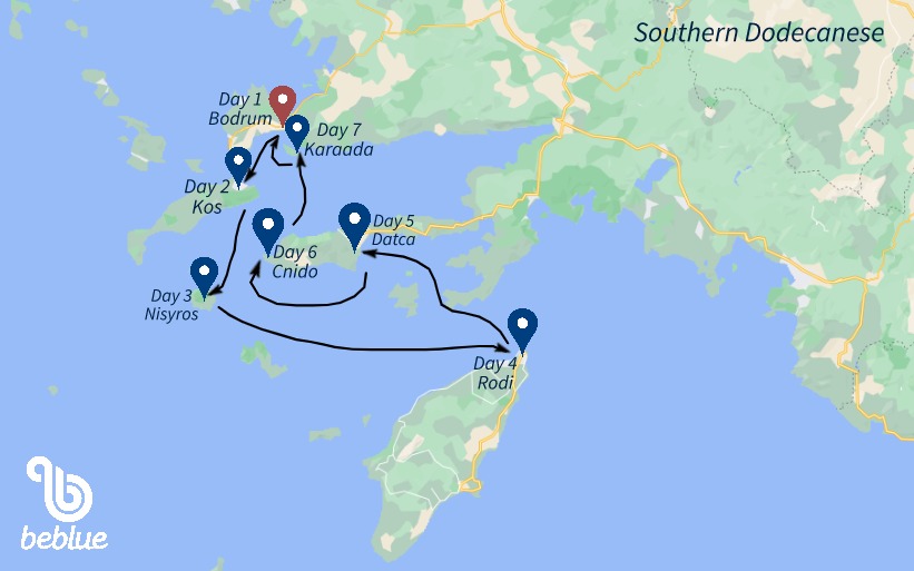 SOUTH Dodecanese,Greece and Turkey - ID 348