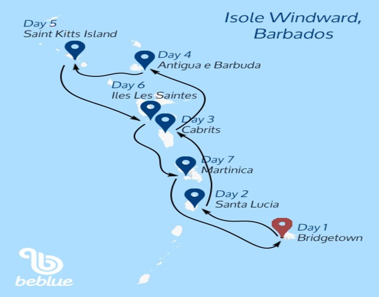 Isole Windward da Barbados, Caraibi - ID 373