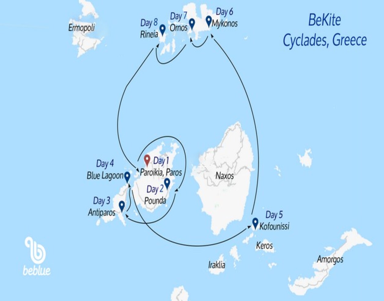 BeKite: Cyclades, Greece - ID 391