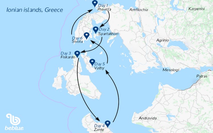 FLOTTIGLIA BEFREE SUD: IONICHE, GRECIA - ID 97