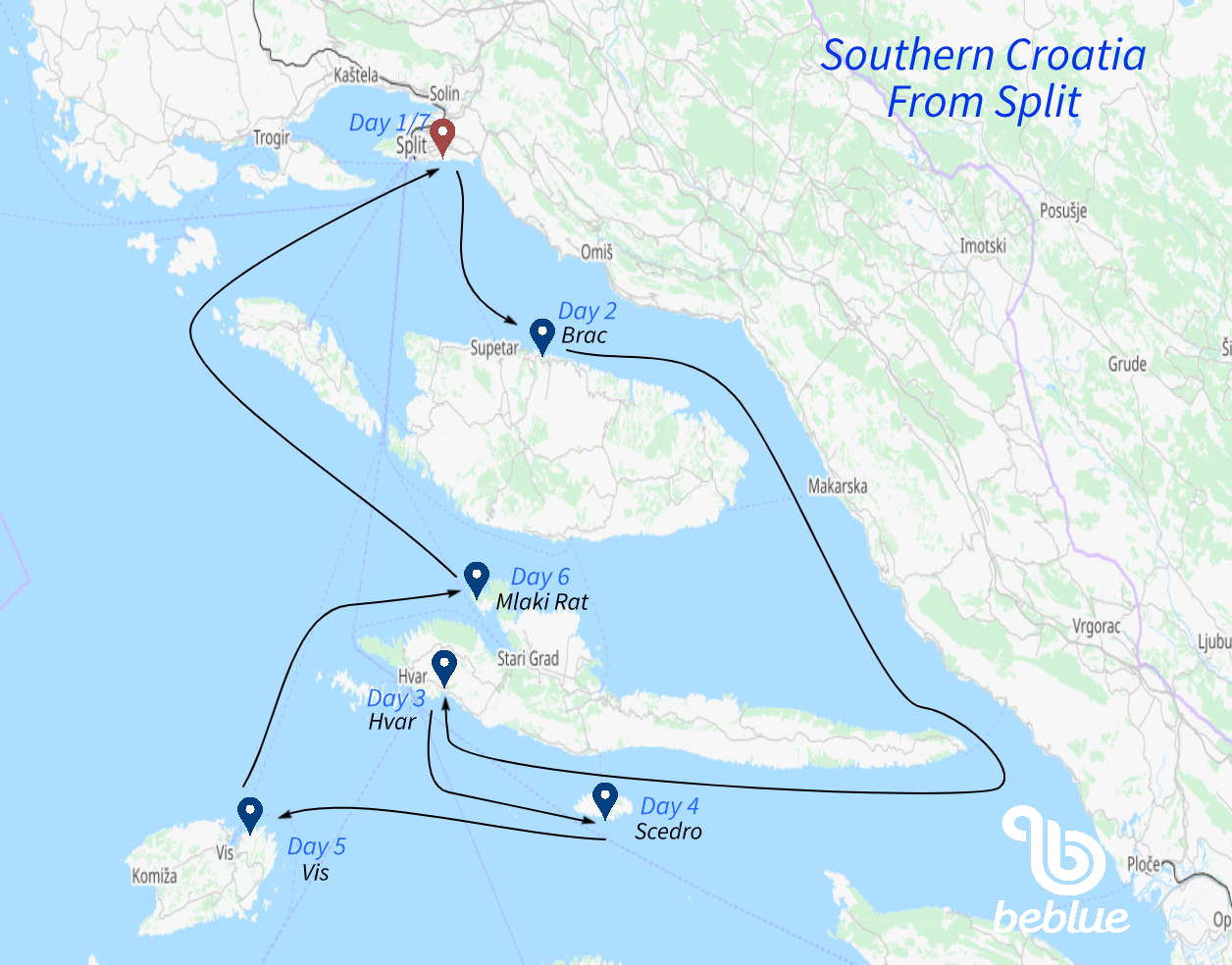 Croazia del sud in catamarano - ID 407