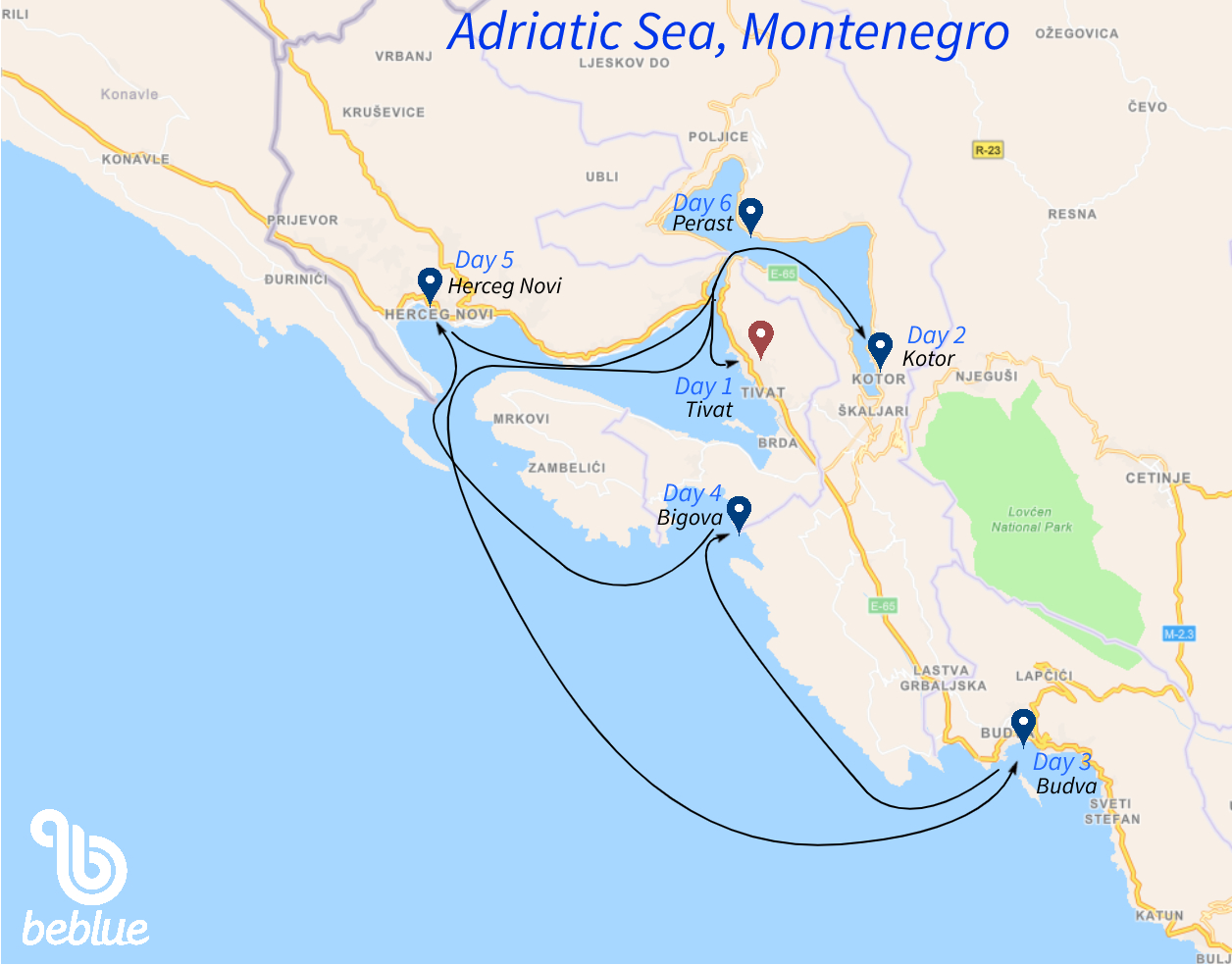 Montenegro: la perla dell'Adriatico - ID 422