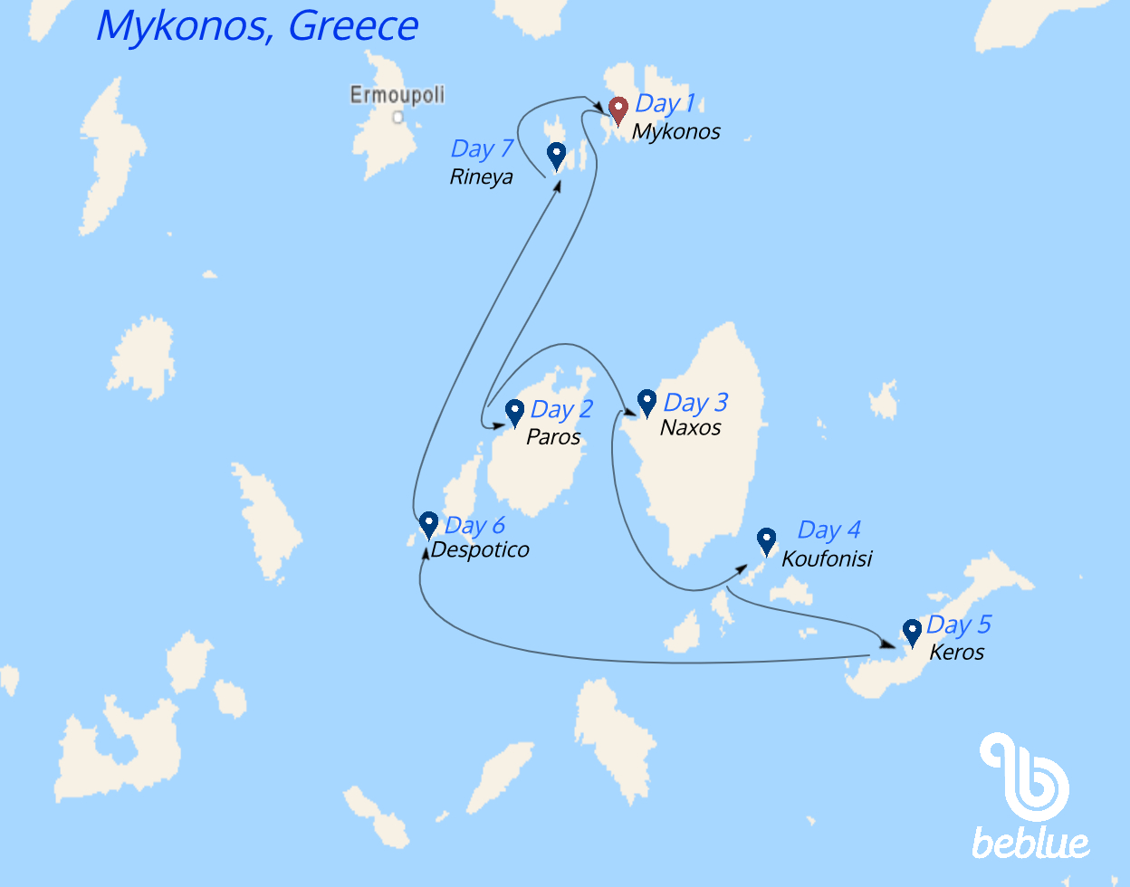 BeFree Route Mykonos - Mykonos - ID 494