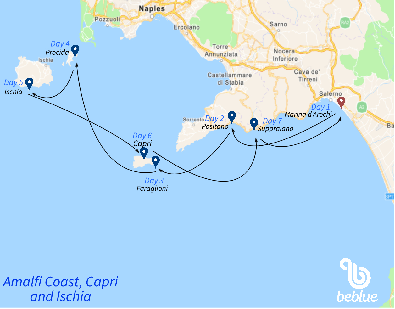 Costiera Amalfitana, Capri, Ischia e Procida - ID 512