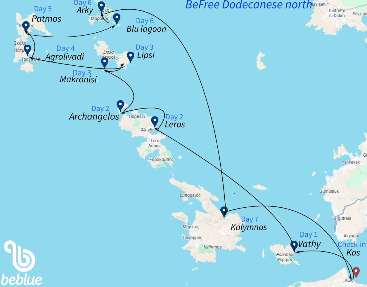 BeFree Northern Dodecanese - ID 542