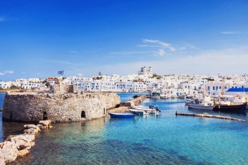 Catamaran crewed cruise: Cyclades from Paros, Greece