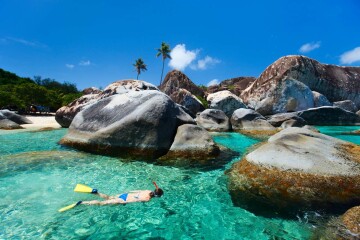 Crucero a vela en Saint Martin e Islas Vírgenes Británicas, Caribe