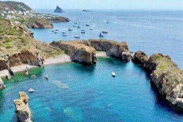 Sailing Flotilla in the Aeolian Islands, Sicily