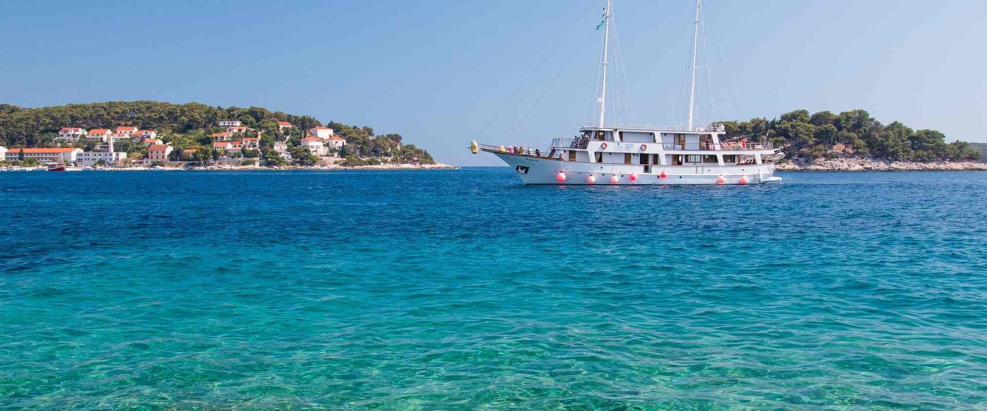 Gulet cruise one way: from Split to Dubrovnik, Croatia