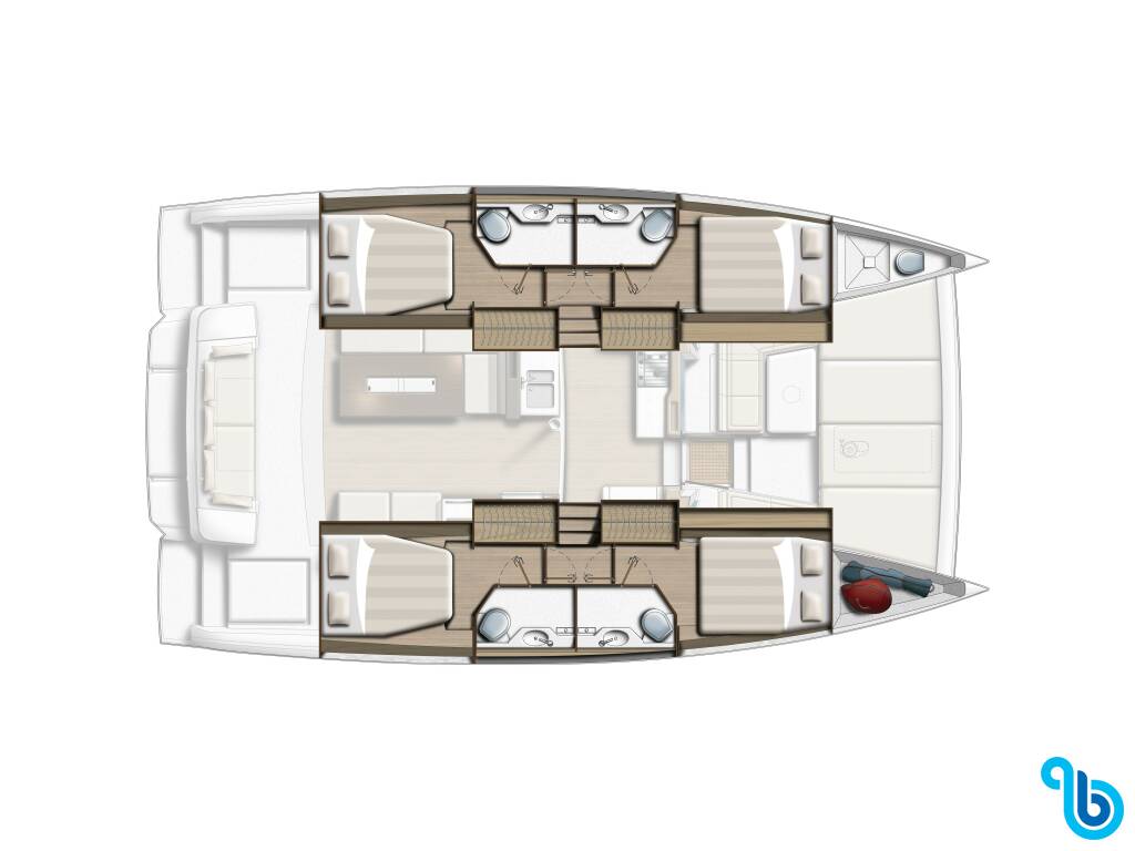 Bali 4.2, Bali 4.2 / with air-condition, generator & electric WC