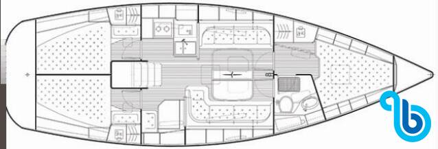 Bavaria 38 Cruiser, Mid AS