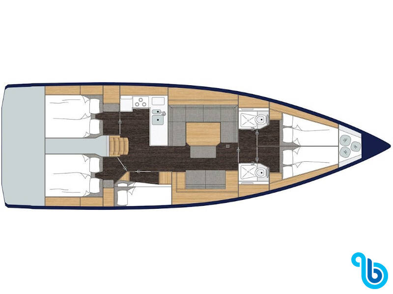 Bavaria C45, Blue Diamond