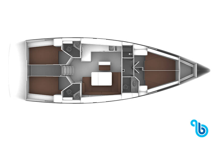 Bavaria Cruiser 46, Lenko
