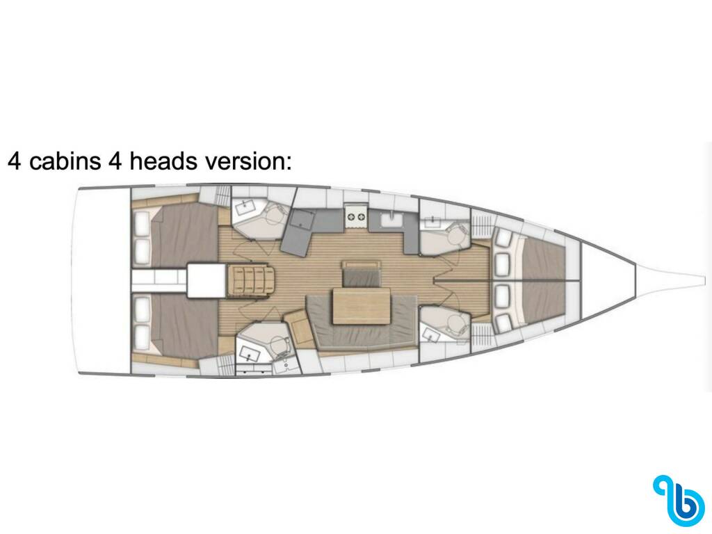 Beneteau Oceanis 46.1 4cabins, Evgenia