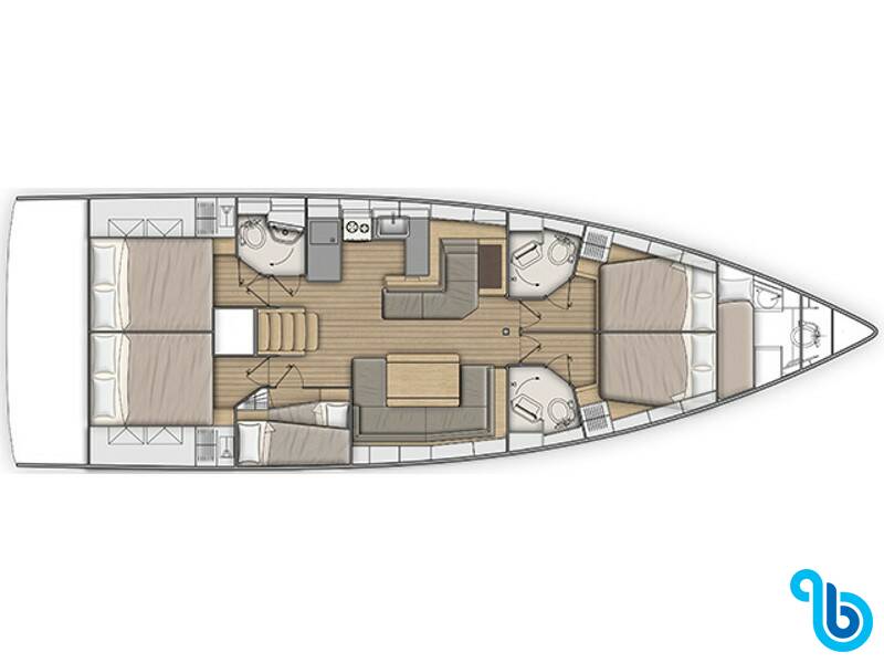 Beneteau Oceanis 51.1, A/C - Generator