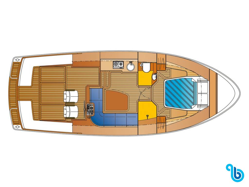 Bravoure 34 Cabrio, Drait 140