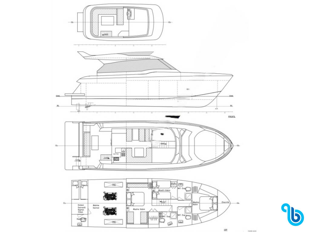 Custom-built Motoryacht, Serpil D