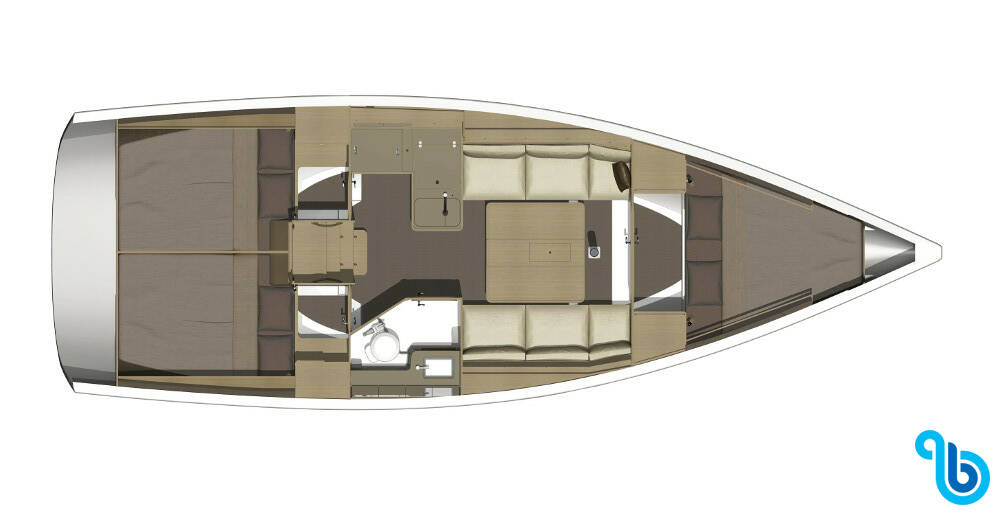 Dufour 350 GL, Wave