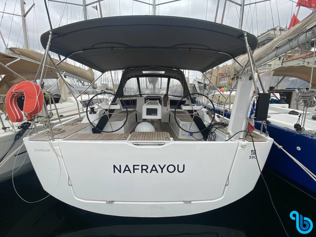 Dufour 390 GL, Nafrayou