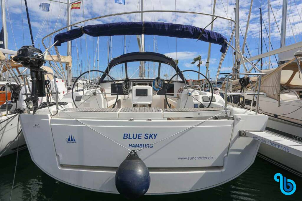 Dufour 412, BLUE SKY