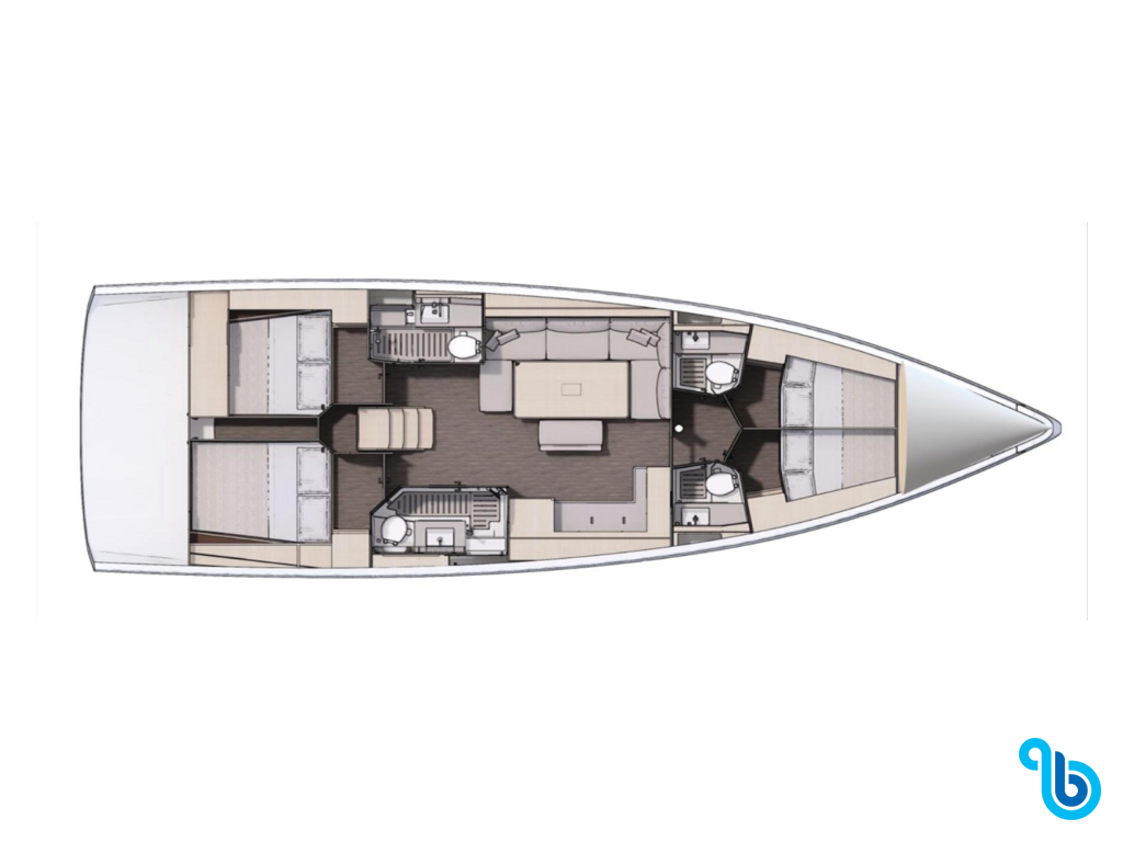 Dufour 470, D 470 - 1/4