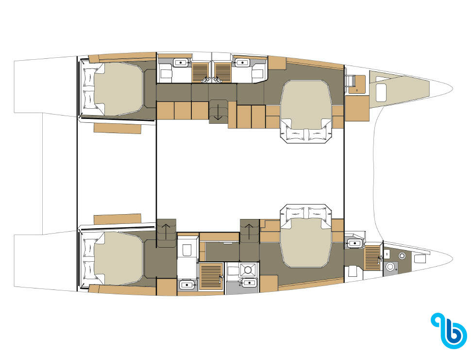 Dufour 48 Catamaran, LER 