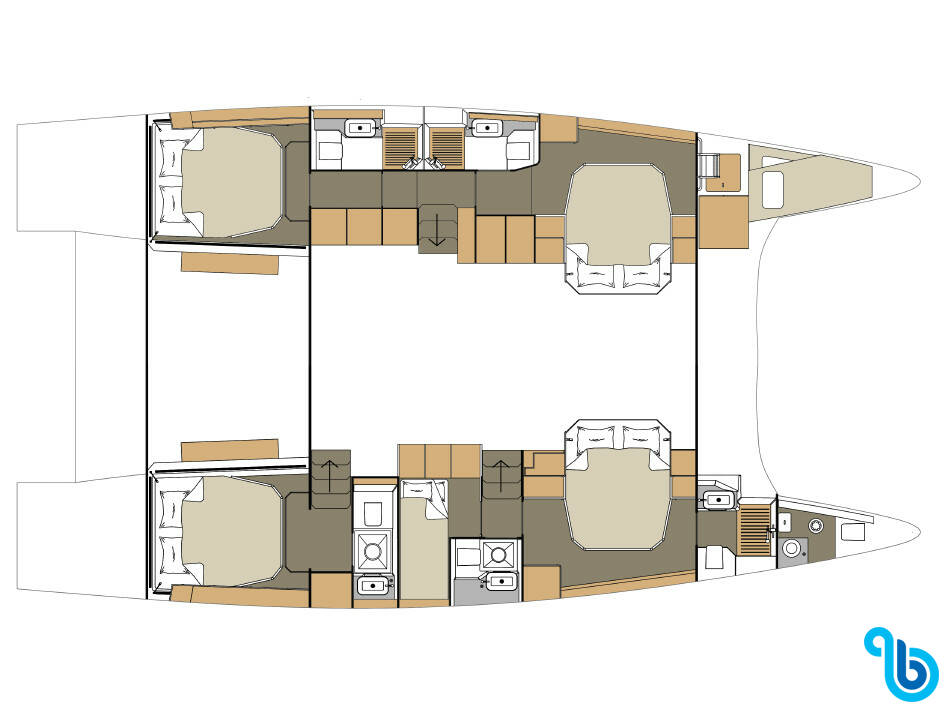 Dufour 48 Catamaran, YAM 