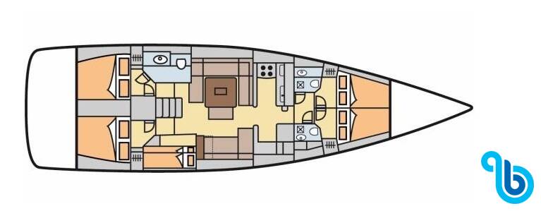 Dufour 520 GL, Greenleaf