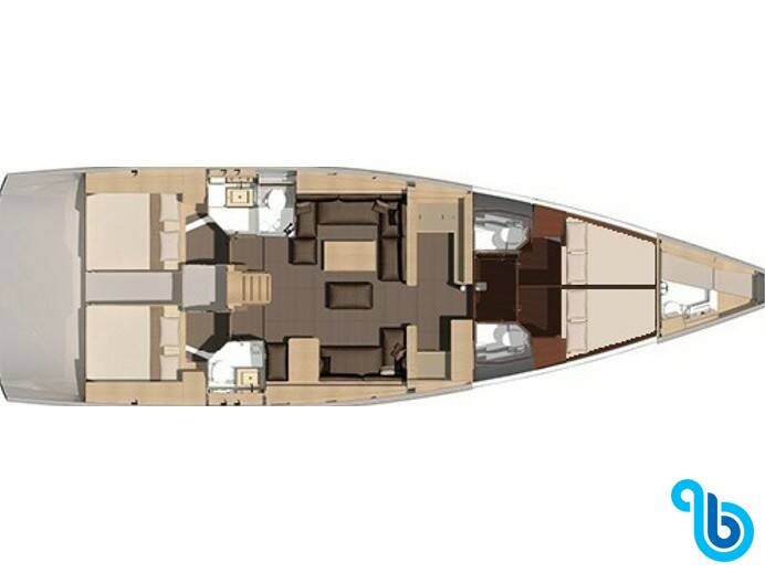 Dufour 56 Exclusive 250 L, Euphoria