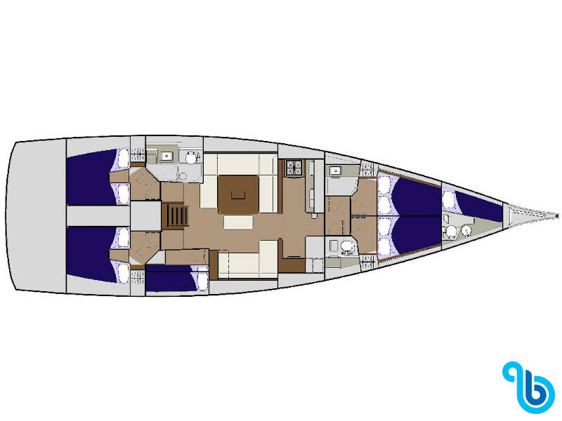 Dufour 56 Exclusive, Barmaley - fully equipped