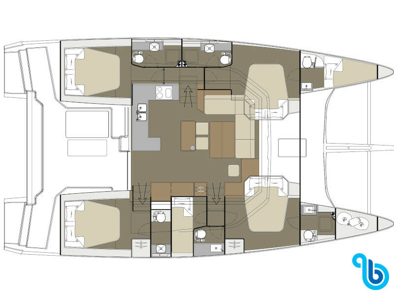 Dufour Catamaran 48, Paradise Planet