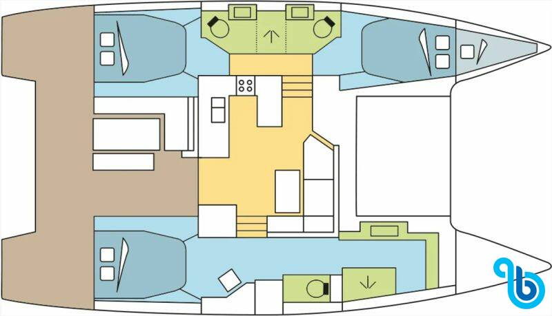 Fountaine Pajot Astrea 42, CHINOOK