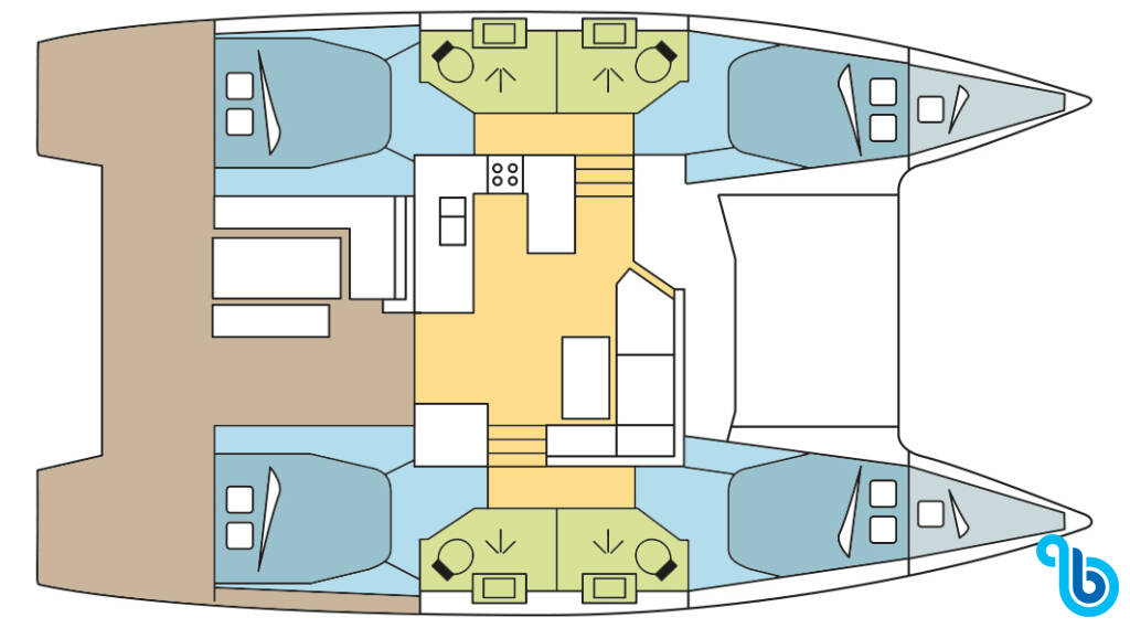 Fountaine Pajot Astrea 42, MILE HI L'ATTITUDES **