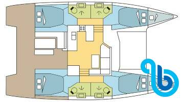 Fountaine Pajot Astrea 42, DORIS **