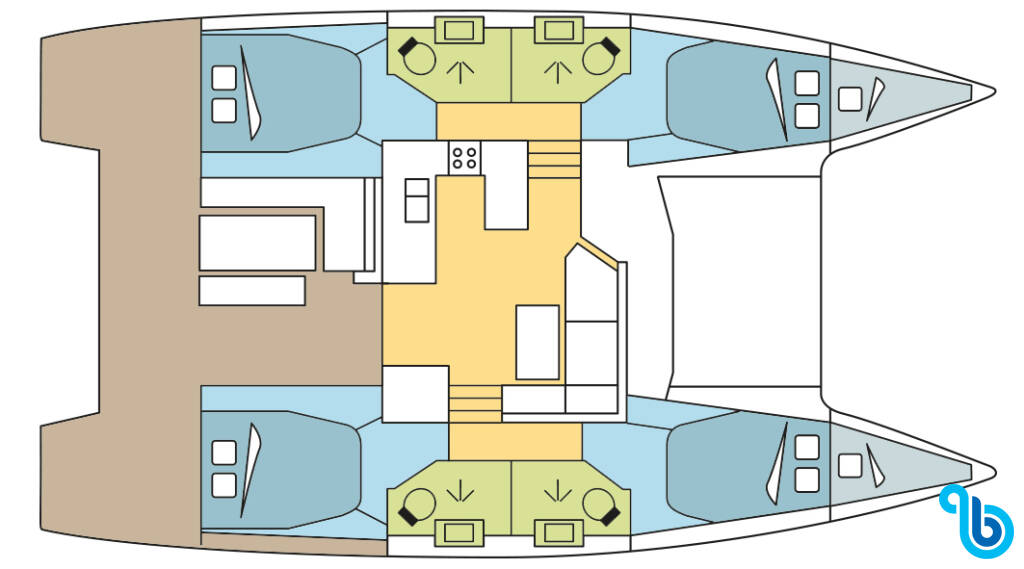 Fountaine Pajot Astrea 42, COCORICO **