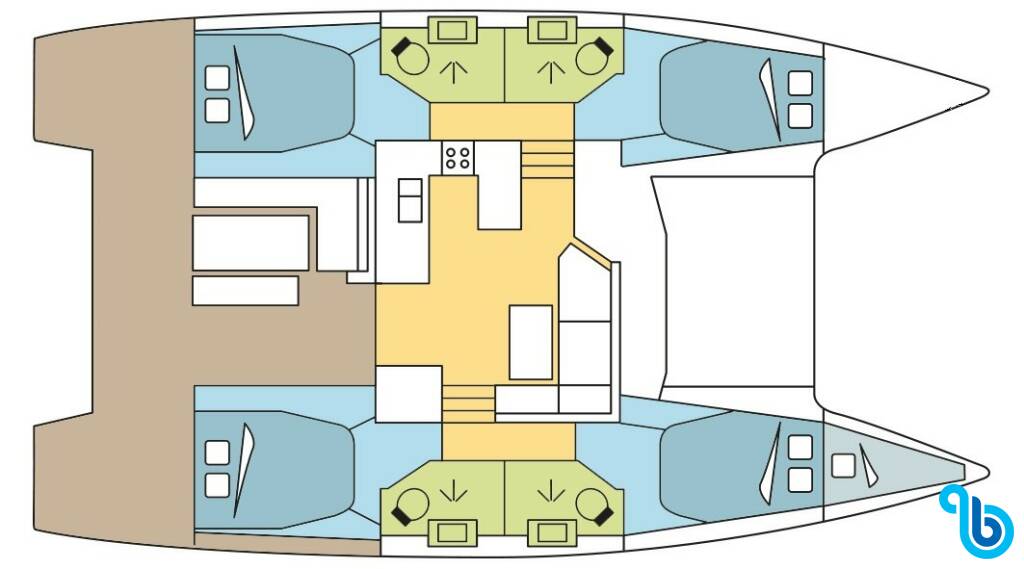 Fountaine Pajot Astrea 42, MERLE