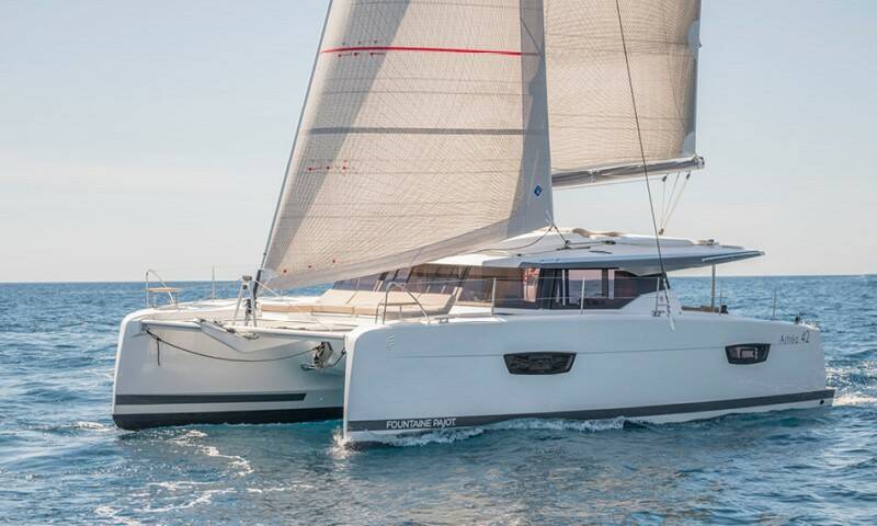 Fountaine Pajot Astrea 42, VENT D'ARGUIN