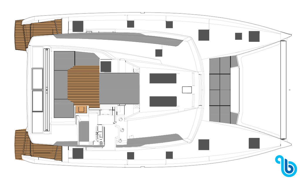 Fountaine Pajot Elba 45, Lazuli