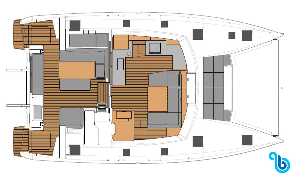 Fountaine Pajot Elba 45, Lazuli