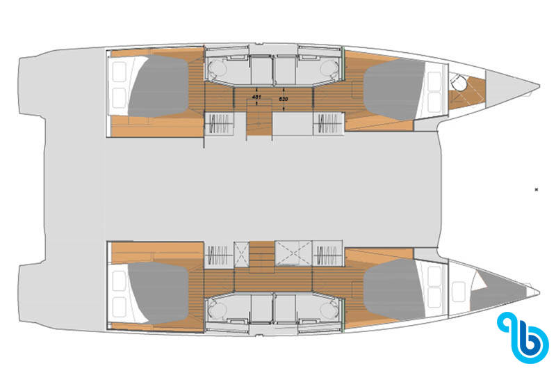 Fountaine Pajot Elba 45, SPINDRIFT